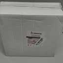 Rubtlamp 60Pcs Clear Plastic Plates,Clear Disposable Plates With Gold Rim,Heavy-duty Gold Plates,Hammered Party Plates Include 30Clear Dessert-Platos,30Dinner-Platos for Wedding, Party