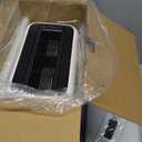 Dehumidifier for Home, Dehumidifiers for Bathroom, Bedroom, Living room, Closet with 68 OZ Water Tank, Moisture Absorbers, Auto Shut Off, Auto Humidity Control, 7 Colors LED Light, Black and White