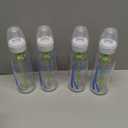 Dr. Brown's Anti-Colic Options+ Narrow Glass Baby Bottle with Level 1 Slow Flow Nipple, BPA-Free, 8 oz/250 mL, 0m+, 4-Pack 