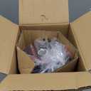 Progress Lighting P5862-31 1-Light Cast Wall Lantern with Clear Seeded Glass, Textured Black