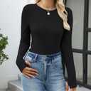 CiCiBird Womens Mesh Long Sleeve See Through Floral Lace Top Slim Fit Going Out Shirt with Thumb Holes 2025 Fall Fashion (White, XL)