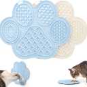 Li&Zhao Lick Mat for Dogs - 2 PCS Dog Lick Mats with Suction Cups Cat Lick Mat Puppy Lick Mat for Cats Dog Slow Feeder Dog Enrichment Toys for Yogurt Peanut Butter Food Treats