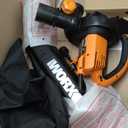 WORX WG509 12 Amp Trivac, 3 in 1 Electric Leaf Blower, Leaf Vacuum & Leaf Mulcher for Lawn Care