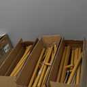 Vincidern Wedding Arch Backdrop Stand and Cover Set, (7.2FT, 6.6FT, 5.9FT), 3 Gold Metal Arch Stands, 3 White Spandex Arch Covers for Parties, Birthdays, Baby Showers, Bridal, Banquets, Ceremonies