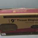 SJMR4000TBK - San Jamar Twin Roll Jumbo Tissue Dispenser 9''