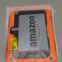 SEYMAC stock Case for Samsung Galaxy Tab A9+ Plus 11'', Full-Body Drop Protection Case with Screen Protector Pencil Holder [360 Rotating Hand Strap] &Stand, Orange+Black