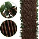 DOEWORKS Expandable Fence Privacy Screen for Balcony Patio Outdoor, 1PC Faux Ivy Fencing Panel for Backdrop Garden Backyard Home Decorations
