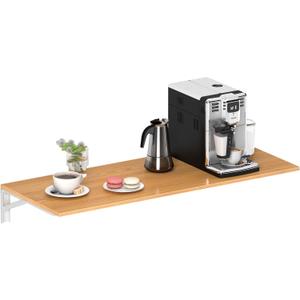 Need Fold Wall Mounted Workbench Folding Wall Table Length 47.2" Width 20" Perfect Addition to Garage & Shed/Home Office/Laundry Room/Home Bar/Kitchen & Dining Room