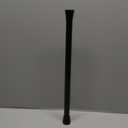 1 Pack Black Shower Curtain Rod 16 To 26 Inch Tension Shower Rod For Bathroom 7/8" Adjustable Spring Curtain Rod No Drilling Spring Rod Black Tension Curtain Rods for Windows Doorway Closet