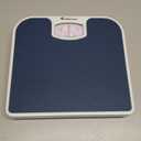 Adamson A21 Analog Scales for Body Weight - Up to 300 LB - New - Anti-Skid Rubber Surface - Large Numbers - Analog Bathroom Scale - Affordable - Durable with 20-Year Assurance - Blue