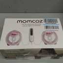 Momcozy Breast Pump V2 Pro Ultra-Lightweight, Hands-Free & Portable Wearable Pump with Upgraded Integrated DoubleFit Flange, Quiet & Leak-Proof Electric Pump, 3 Modes|9 Levels, 17/19/21/24mm