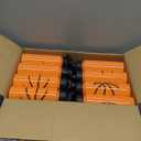 Olgaa 16 Pcs Basketball Water Bottle Bulk 20 oz Basketball Reusable Water Drink Bottles Sports Accessories for Party Favor Players Lovers Team Gifts