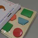 Wooden Puzzles for Toddlers, Voamuw Alphabet Number Shape Learning Puzzle for Kids Ages 3 4 5, Montessori Toys Preschool Education Chunky Jigsaw for Boys and Girls