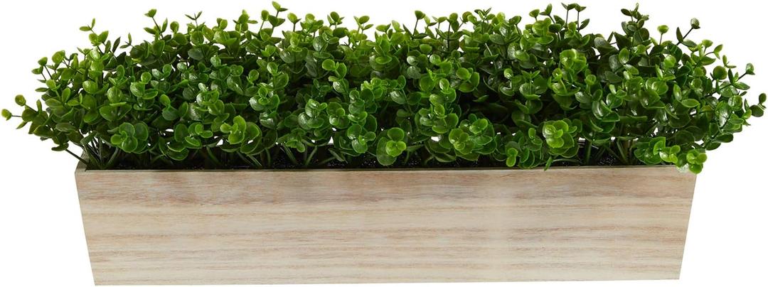 19in. Eucalyptus Artificial Plant in Decorative Planter