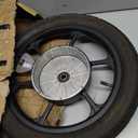 120/70-12 Tire for Scooter/Moped Front Rear for Daily Commuting on Various Roads 4 P.R 225 kPa MAX Load 430 LBS 59J 120/70/12 Tubeless Anti-Slip Tyre, Wear-Resistant Knobby Tire