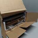 GYIIYUO 2 Drawer File Cabinet with 24'' Extended Desktop, Mobile Filing Cabinet, Rolling File Cabinet with Side Bag, Fabric Drawer, Fits A4/Letter Size, Printer Stand Home Office, Light Brown