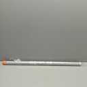 rabbitgoo Window Privacy Film Rainbow Film Decorative Window Sticker, 3D Static Stained Glass Cling Tint for Home Heat Control Non-Adhesive, Grayish Silver, 29.5 x 78.7 inches