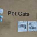 SHYUJAJIE No Bottom Bar Baby Gate, 51.18 inch Tall Cat Pet Gate