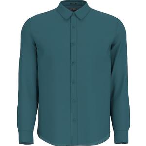 GUESS Men's Long Sleeve Regent Check Shirt S