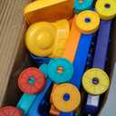 Play-Act Learning Toy for Toddlers 1 2 3 Years Old, Counting, Matching & Sorting Montessori Learning Farm Train Including 9 Farm Animals, Birthday Gift for Baby Boys Girls