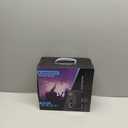 Karaoke Machine with 2 Wireless Microphones Portable Bluetooth Karaoke Machine for Adults Kids DSP Chip Karaoke Speaker with LED Lights Supports TWS TF Card USB AUX in (Black)