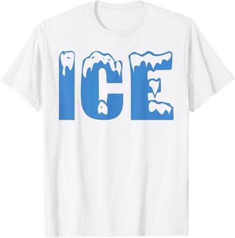Ice Ice and Baby Funny Family Halloween Costume Couples 2025 T-Shirt size L