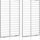 WB48T10063 Oven Rack Replacement for GE Profile Oven Racks Stainless Steel Replacement Parts Compatible with AP4538468, PS2577619, 1550790, AH2577619, EA2577619, 24" x 17", 2 Packs