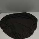 JISEN Cocktail Spandex Round Tablecloth Fitted Stretchable Table Cap 32 Inch A-Black