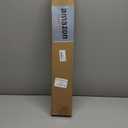 Retisee 2 Pack 24" Under Cabinet Light Cover Replacement White Ribbed Acrylic Lens Diffuser Curved Low Profile for Under Counter Lights Fixture Kitchen Bathroom Vanity, 2-3/4"W x 1-3/8"H