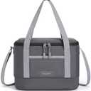 TOURIT 12L Carry Out Soft Cooler Insulated Travel Bag Lunch Cooler for Outdoor, Camping, Picnic, Travel (Dark Grey)