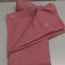 Barossa Design Waffle Weave Shower Curtain Hotel Luxury Spa, 230 GSM Heavy Duty Fabric, Water Repellent, Pale Mauve, 71"x72"