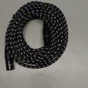 Iconic Cables 7 Pin XLR 20ft Female to Male Vacuum Tube Microphone 20' Cable Cord Black Tweed