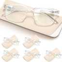 NOVIVON 6 Pack Reading Glasses for Women, Reading glasses men, Blue Light Blocking Readers, Computer eye glasses, Stylish Cheaters, +1,25