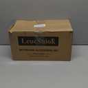 Beige Bathroom Accessories Set 4 Pcs - Toothbrush Holder,Lotion Soap Dispenser,Qtip Holder Dispenser,Vanity Tray for Countertop Vanity Organizer,Bathroom Accessory Set