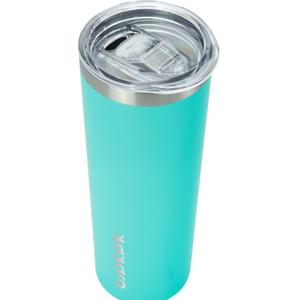 BJPKPK 20 oz Skinny Tumbler Stainless Steel Coffee Mug Slim Vacuum Insulated Travel Cup,Turquoise