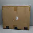 ZJSF Freestanding Foldable Dog Gate for House Extra Wide Wooden White Indoor Puppy Gate Stairs Doorways Pet Gate Tall Dog Fence 3 Panels Fence