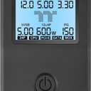 Thermaltake Dr. Power III ATX Power Supply Tester/Support up to ATX12V v3.1 with PCIe 12+4pin Connector/Voltage Output for +12V, +5V, +3.3V, and +5Vsb, AC-069-OO1NAN-A1