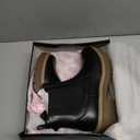 Hawkwell Women's Slip On Chunky Heel Ankle Chelsea Boot