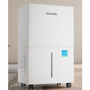 6500 Sq.Ft Energy Star Dehumidifier for Basement, 120 Pints Home Dehumidifier with Drain Hose for Large Room Crawl Space, Dehumidifiers with Smart Humidity Control, 1.32 Gal Water Tank, Auto Defrost