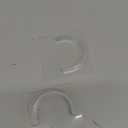 Shower Rod Holder, 2 Packs Tension Curtain Rod Bracket No Drilling, Adhesive Shower Rod Retainer Shower Curtain Rod Holder | Shower Curtain Rod not Included Transparent