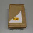 4 Pcs White Table Leg Extenders - Adjustable, Metal Square Folding Leg Risers, Raise Table Height 3.5"/5.5" (Inner Diameter 1.35")