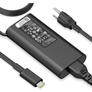 Charger Compatible with Dell Laptop Computer 130W 90W 65W 45W USB C Fast Power Adapter Charger Compatible with Dell Laptop Computer 130W 90W 65W 45W USB C Fast Power Adapter