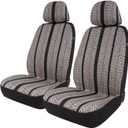 West Coast Auto Baja Blanket Bucket Seat Cover for Car, Truck, Van, SUV - Airbag Compatible (4PCS-Low Back)