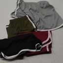 Cameway 4 Pack Women's Cotton Yoga Dance Short Pants Sport Shorts Summer Athletic Cycling Hiking Sports Shorts, Medium