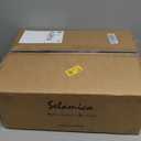 Selamica Ceramic Dinnerware Sets, 12-Pieces Plates and Bowls Sets, Scratch Resistant Dishes set for 4, Dishwasher & Microwave Safe,Vintage Blue