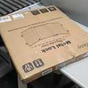 78" Extra Wide Baby Gate, Dog Gates Indoor for Doorways Stairs, Essential Safety Gate for Child, Hardware Mounted Adjustable Pet Gate with Anti-Trip Pedal, 28'' Tall 3 Metal Panels Grey (Gray)