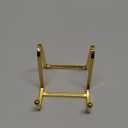 Plate Holder Easel Display Stand - 3 inch Metal Plate Stands for Display - Tabletop Picture Stand - Gold Iron Easels for Display Pictures | Photo Frames | Book | Decorative Plates | Plaque - 1 Pack