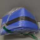 TAILI Extra Large Moving Bags, 4 Pack Blue Heavy Duty Totes For Storage with Visible Window, Wrap Around Handles, Storage Bags for Space Saving, Alternative to Moving Boxes