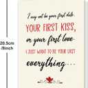 4 x Valentines Day Card for Husband, Wife, Boyfriend, Girlfriend,Couple,Anniversary Card to Husband, Love Card (mqmr-178)