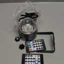 Preboun 3 Pcs Water Light Projector Ocean Wave Light Outdoor Water Effect Night Projector, 15 Colors LED Waterproof with Remote for Wedding Party Landscape Wall Tree Decoration